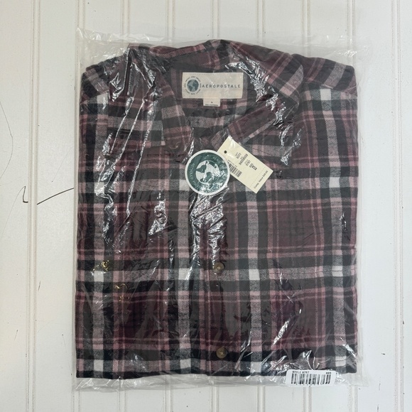 NEW Men's Aeropostale Flannel Small - Picture 3 of 7